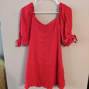 Forever21 Red Cottagecore dress